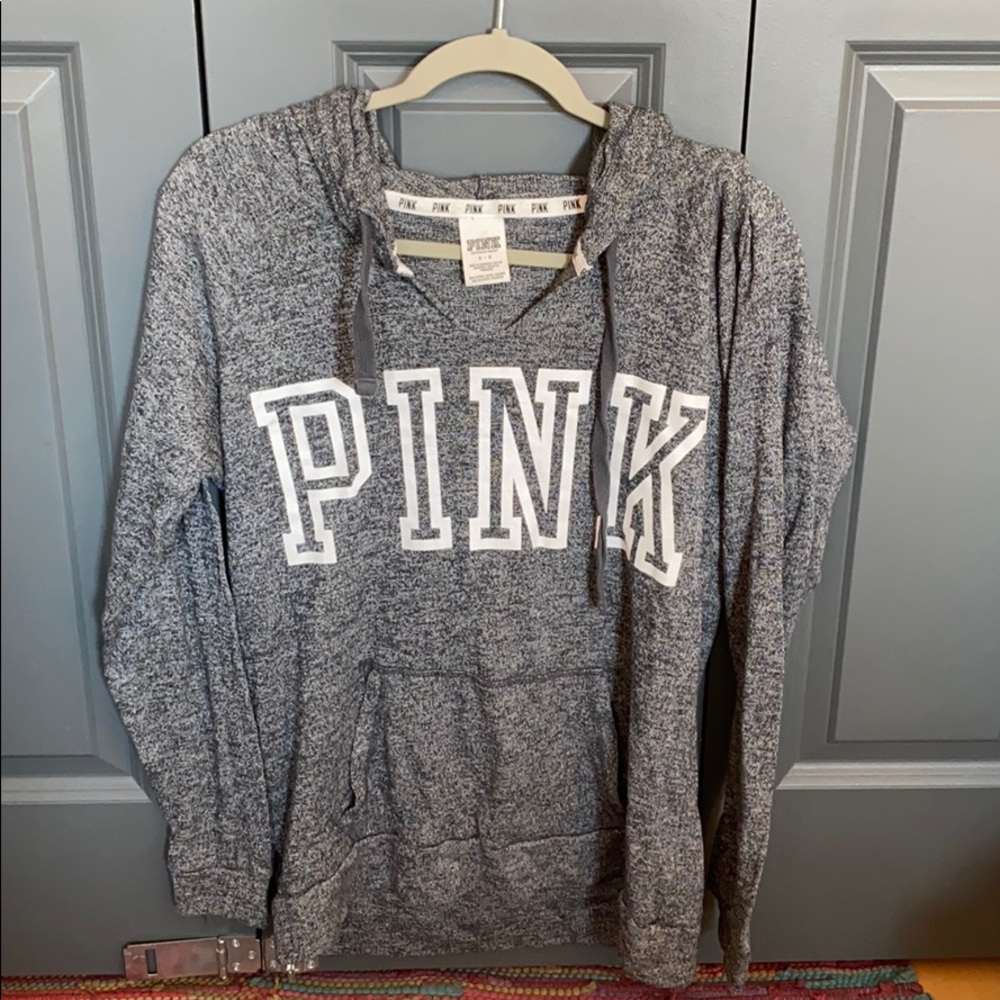MOVING SALE! PINK pullover hoodie size s